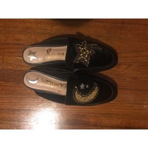 Velvet Constellation Flats